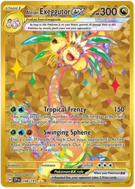 248/191 Alolan Exeggutor EX