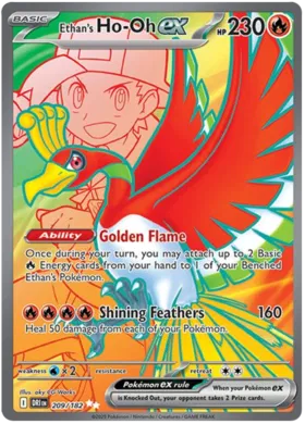 209/182 Ethan's Ho-Oh EX