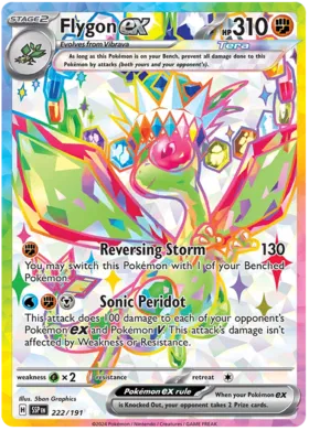 222/191 Flygon EX