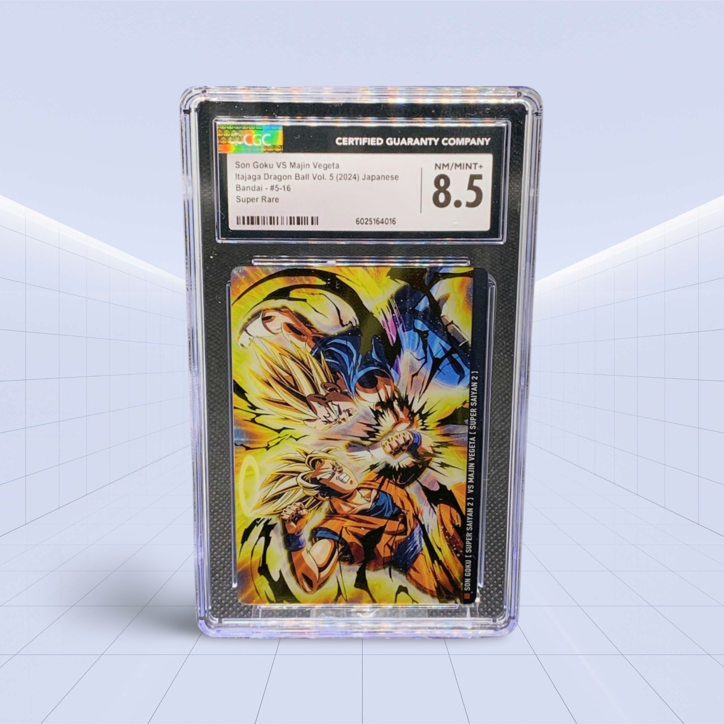 Son Goku VS Majin Vegeta CGC NM/MNT 8.5