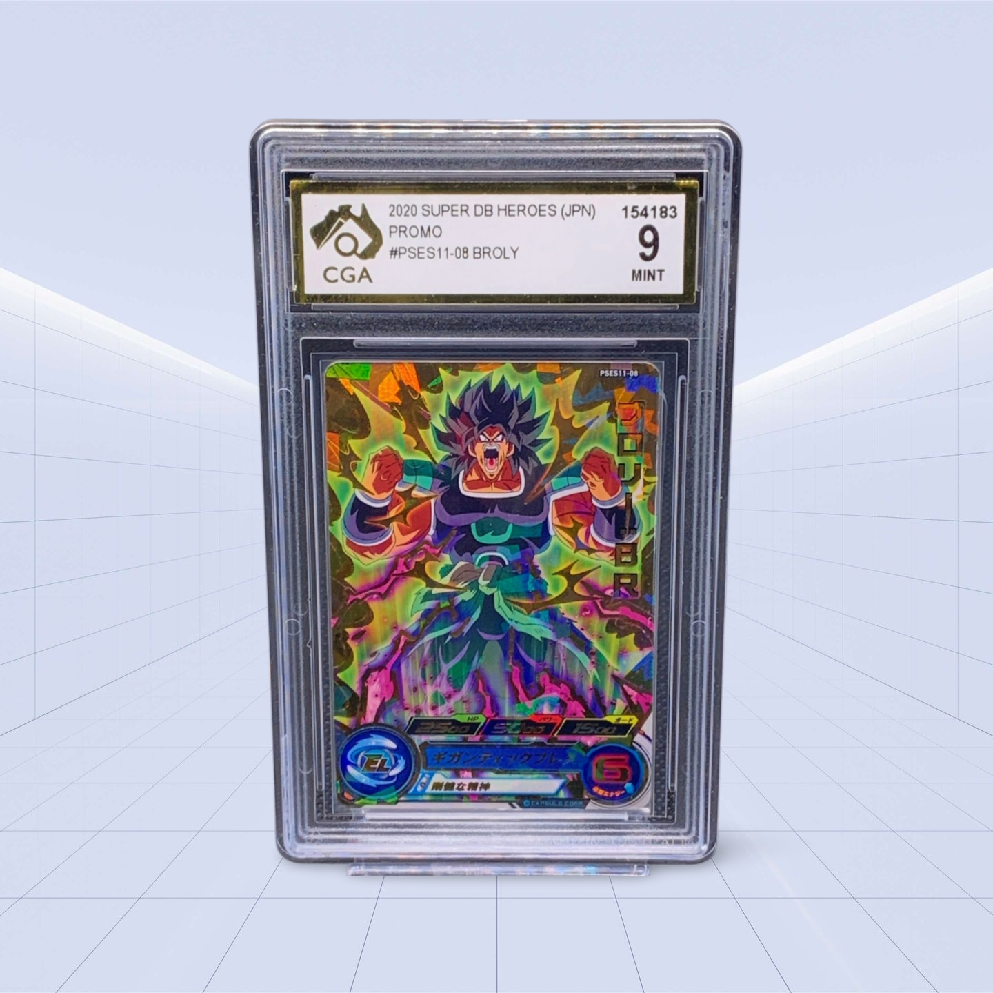#PSES11-08 BROLY CGA MINT 9