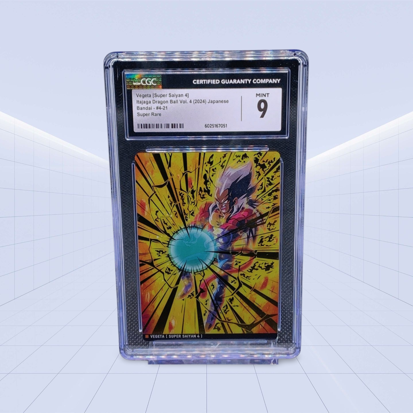 VEGETA SS4 CGC MINT 9