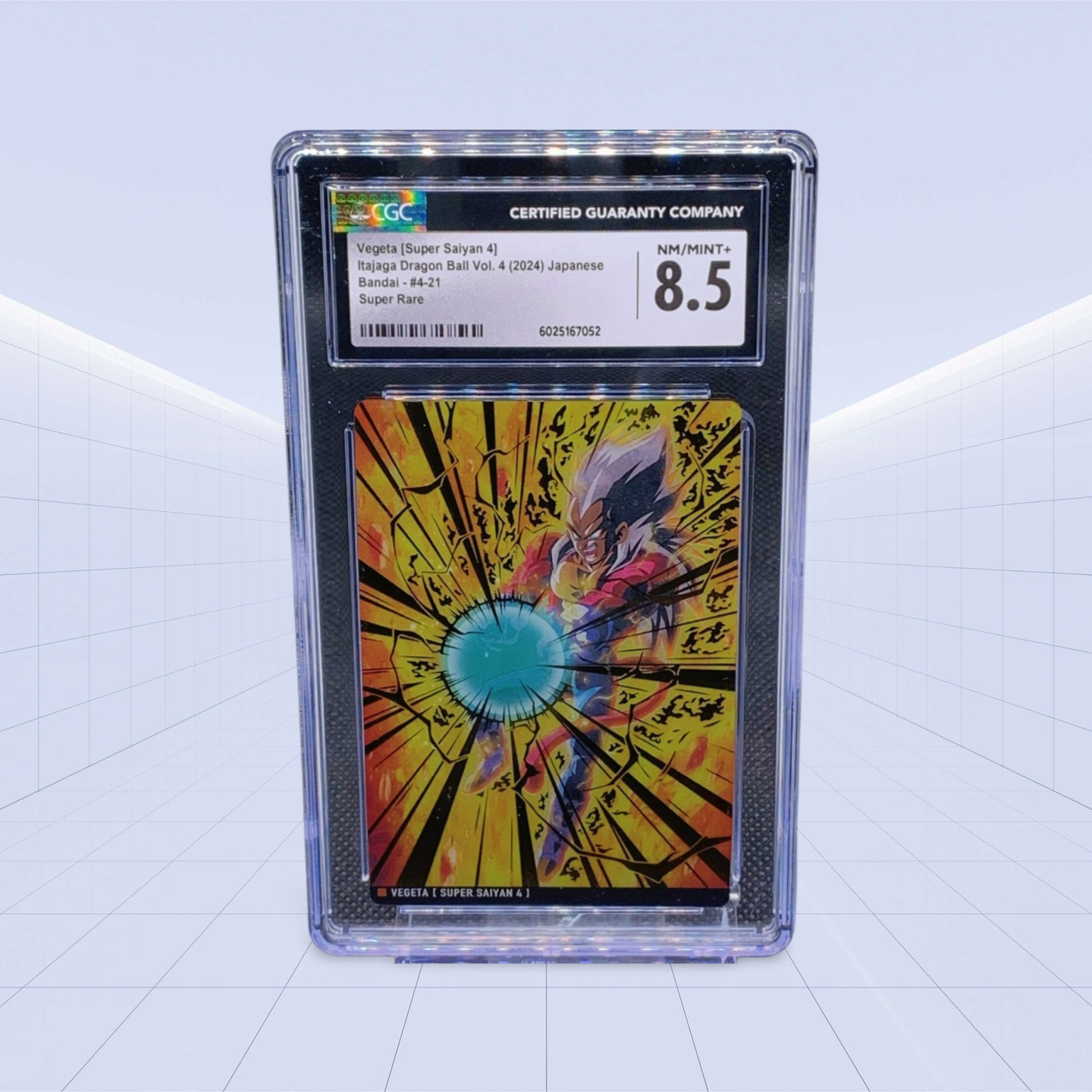 VEGETA SS4 CGC MINT 8.5