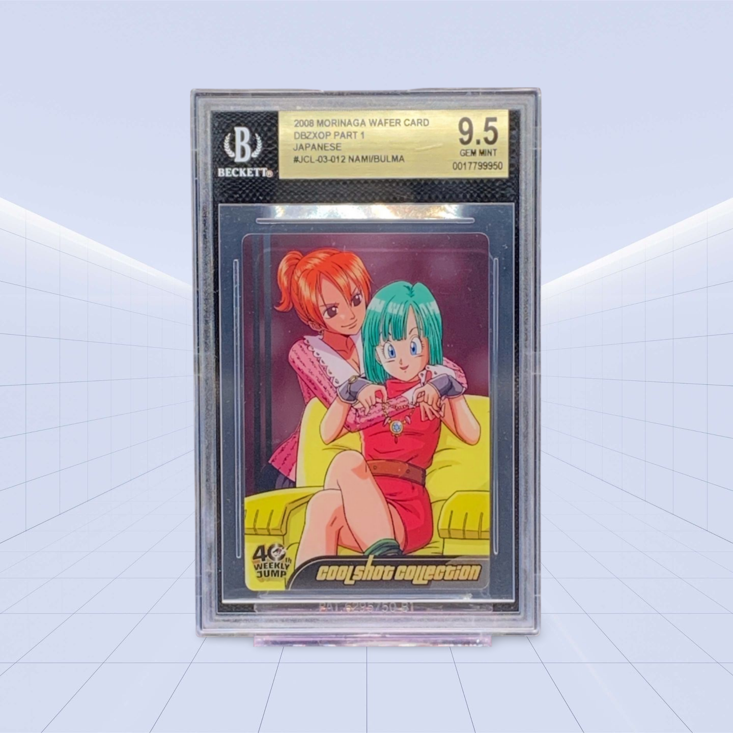 DBZxOP NAMI/BULMA BGS MINT 9.5