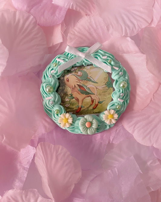 Leafeon Badge Decoden