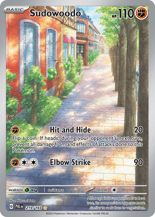 Sudowoodo 219/193 Illustration Rare