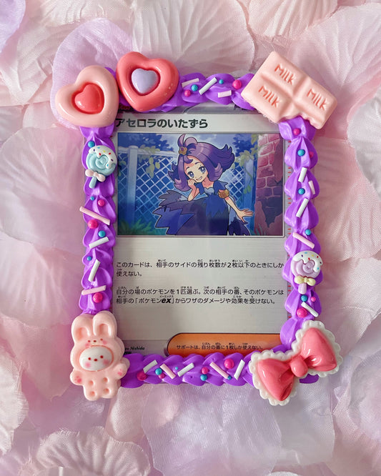 Purple Treats Decoden Toploader