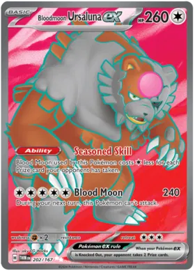 202/167 Bloodmoon Ursuluna EX