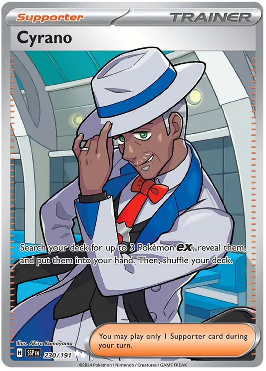 230/191 Cyrano Trainer Art