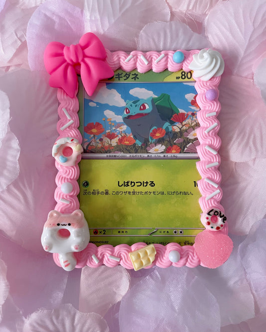 Pink 'Sundae' Kitty Decoden Toploader