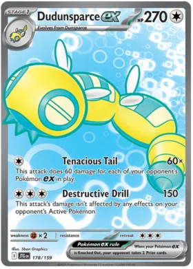 178/159 Dudunsparce EX