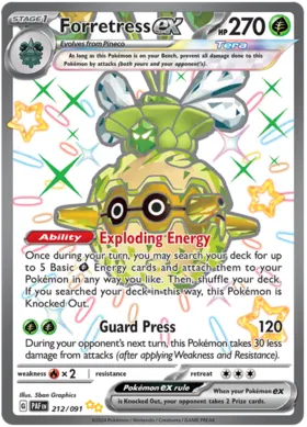 212/091 Forretress EX