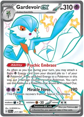 217/091 Gardevoir EX