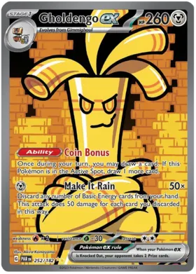 252/182 Gholdengo EX