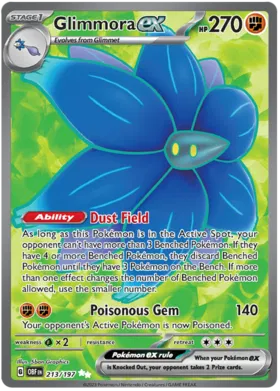 213/197 Glimmora EX