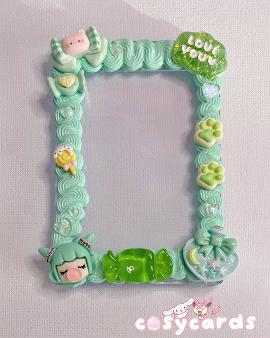 Green Bubblegum Girl Decoden