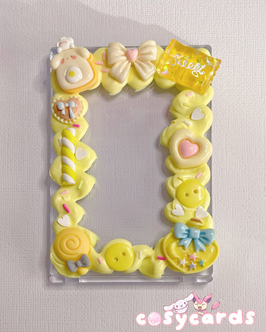 Sweet Yellow Treats Decoden