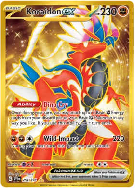 254/198 Koraidon EX