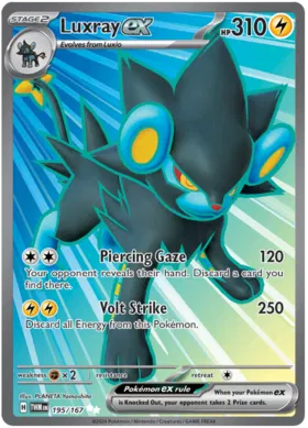 195/167 Luxray EX