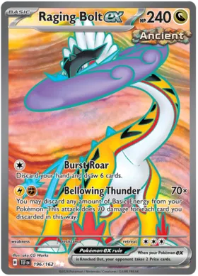 196/162 Raging Bolt EX