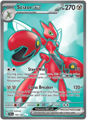 195/162 Scizor EX