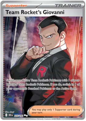 225/182 Team Rocket's Giovanni