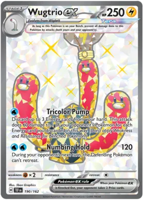 190/162 Wugtrio EX