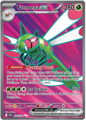 206/182 Yanmega EX