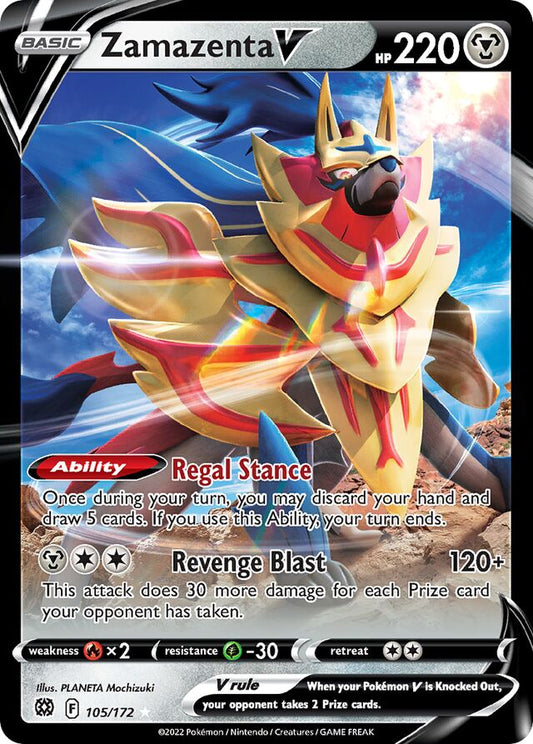 Zamazenta V 105/172 Ultra Rare