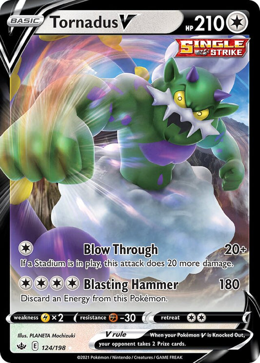 Tornadus V 124/198 Ultra Rare