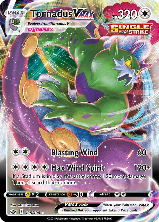 Tornadus VMAX 125/198 Ultra Rare