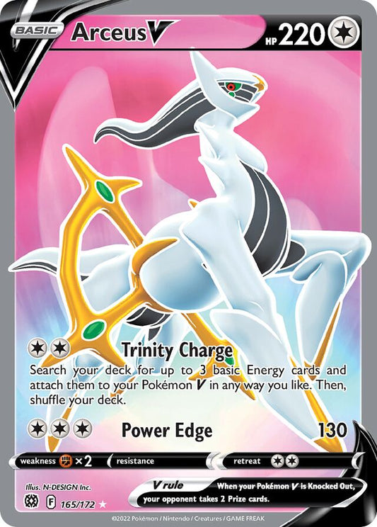 Arceus V 165/172 Ultra Rare