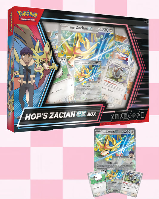 HOP'S ZACIAN EX BOX