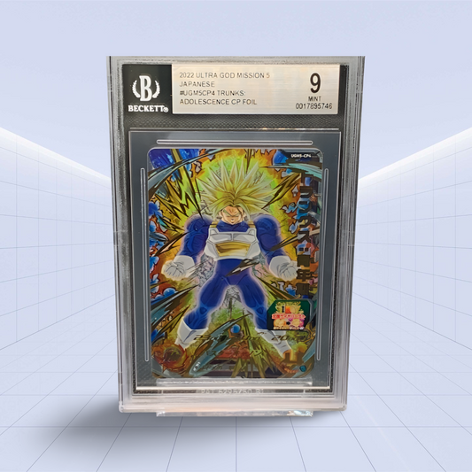 #UGM5CP4 TRUNKS CP FOIL BECKETT MNT 9