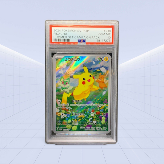 PIKACHU SV-P PSA GEM/MT 10