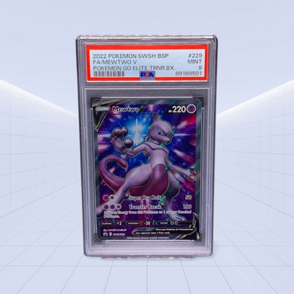 SWSH229 MEWTWO V PSA MINT 9