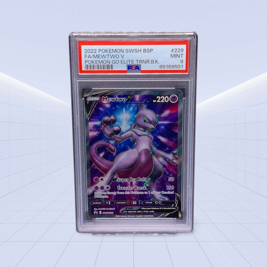 SWSH229 MEWTWO V PSA MINT 9