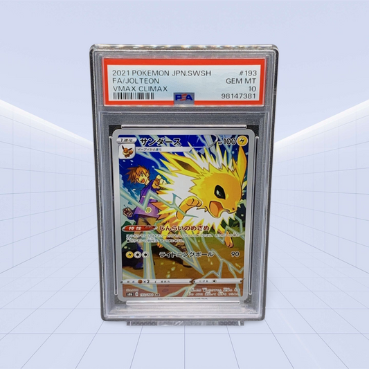 193/184 FA/JOLTEON CHR PSA GEM/MT 10