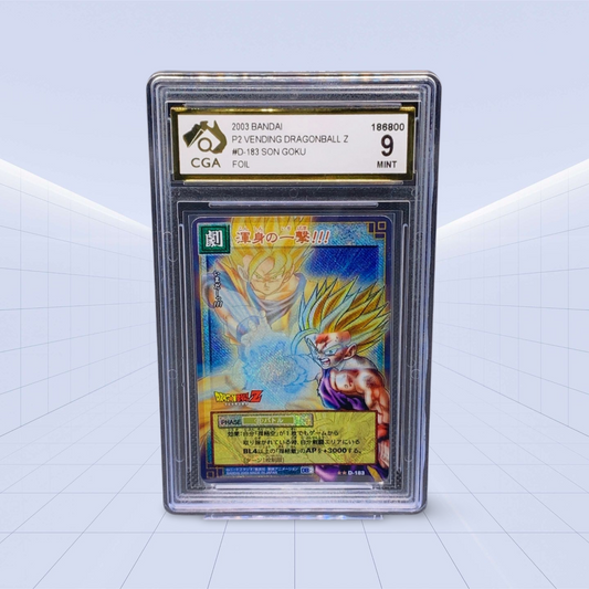 #D-183 SON GOKU CGA MINT 9