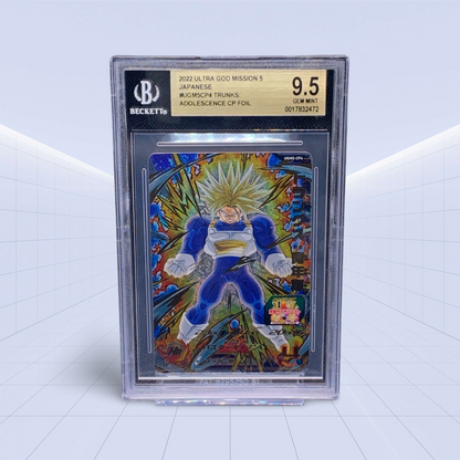 #UGM5CP4 TRUNKS CP FOIL BECKETT GEM-MT 9.5