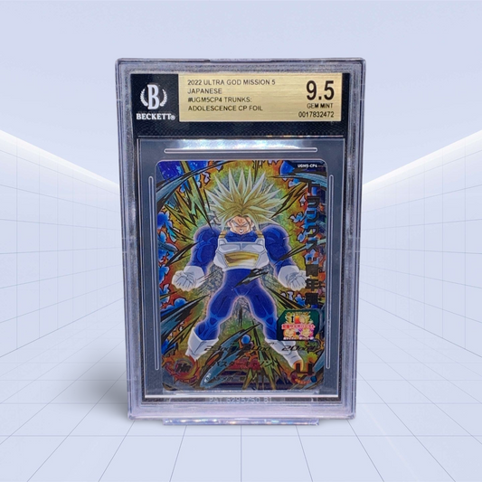 #UGM5CP4 TRUNKS CP FOIL BECKETT GEM-MT 9.5