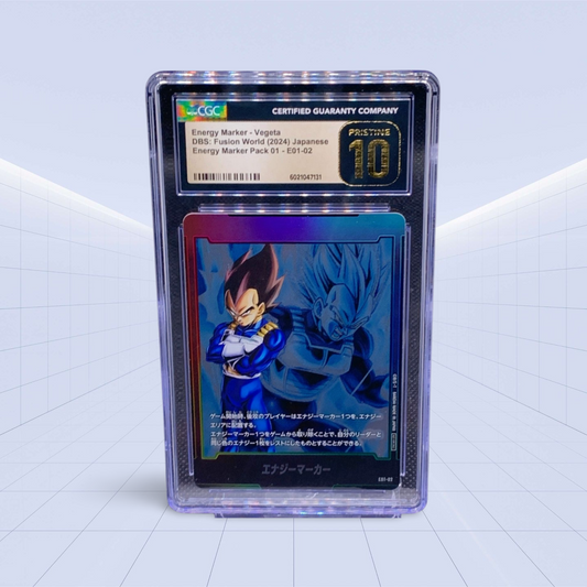 ENERGY MARKER - VEGETA CGC PRISTINE 10