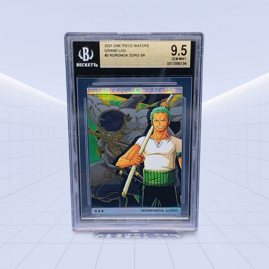 #2 RORONOA ZORO SR BGS GEM MINT 9.5