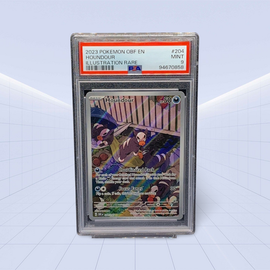 #204/197 HOUNDOUR PSA MINT 9