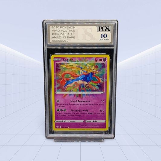 #082/185 ZACIAN PGS GEM-MT 10