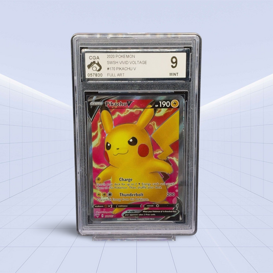 #170/185 PIKACHU V CGA MINT 9
