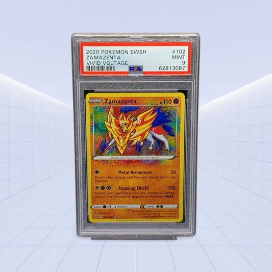 #102/185 ZAMAZENTA PSA MINT 9