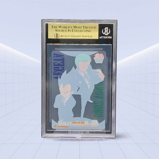 RORONOA ZORO/VEGETA BGS MINT 9.5