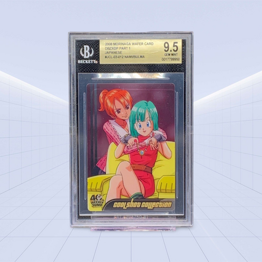 DBZxOP NAMI/BULMA BGS MINT 9.5