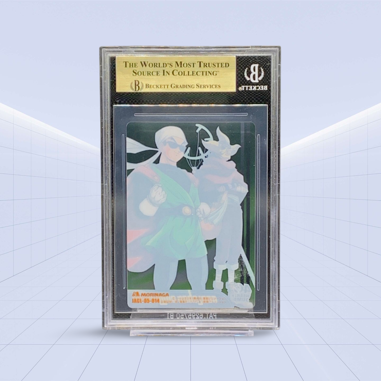 DBZxOP SOGEKING/GREAT SAIYAMAN BGS MINT 9.5